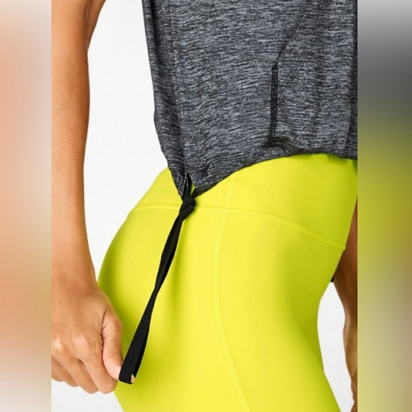 Fabletics Bea Short Sleeve Hoodie Black/Grey Small - Picture 15 of 16